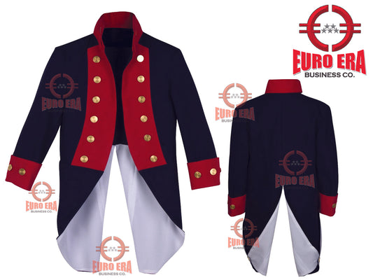 Napoleonic 1st Empire Captain Military Officer Frock Coat