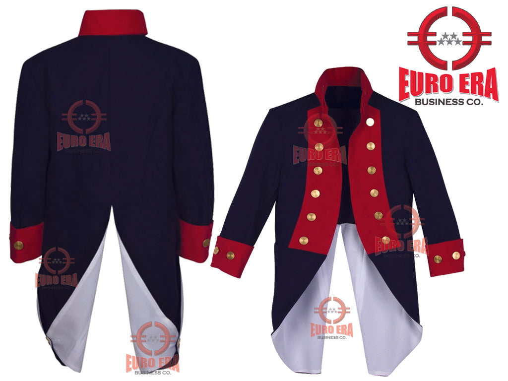 Napoleonic 1st Empire Captain Military Officer Frock Coat