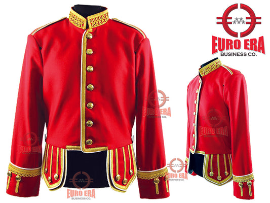 New Great Highlander Military Piper Drummer Doublet Jacket