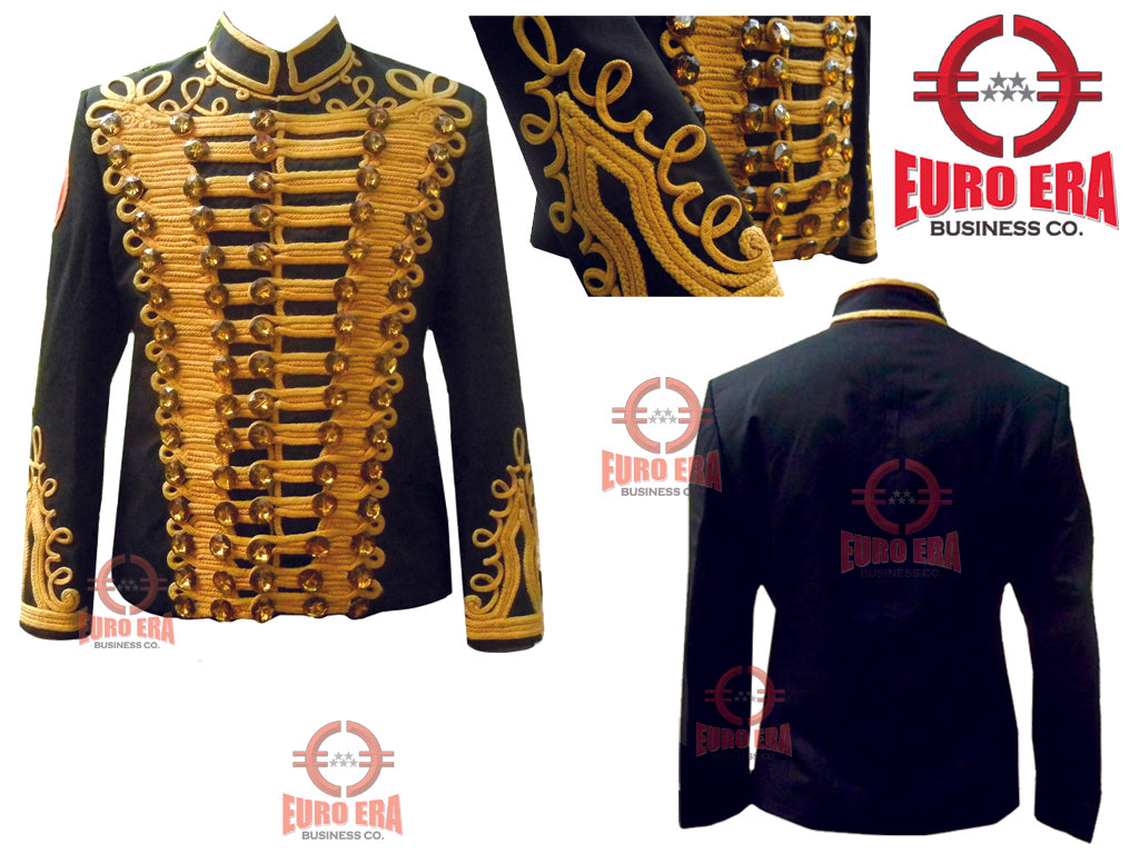 New Michael Jackson Style Hussars Military Tunic Jacket