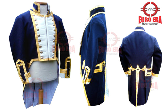 Napoleonic Regency Navy Captain Admiral Military Officers Frock Coat