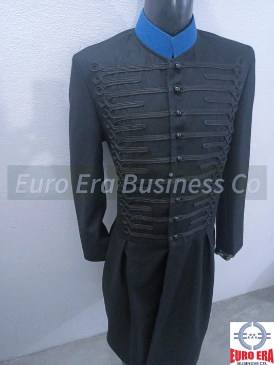 Napoleonic Brunswick Hussar of Death officer Military Hussar Frock Jacket