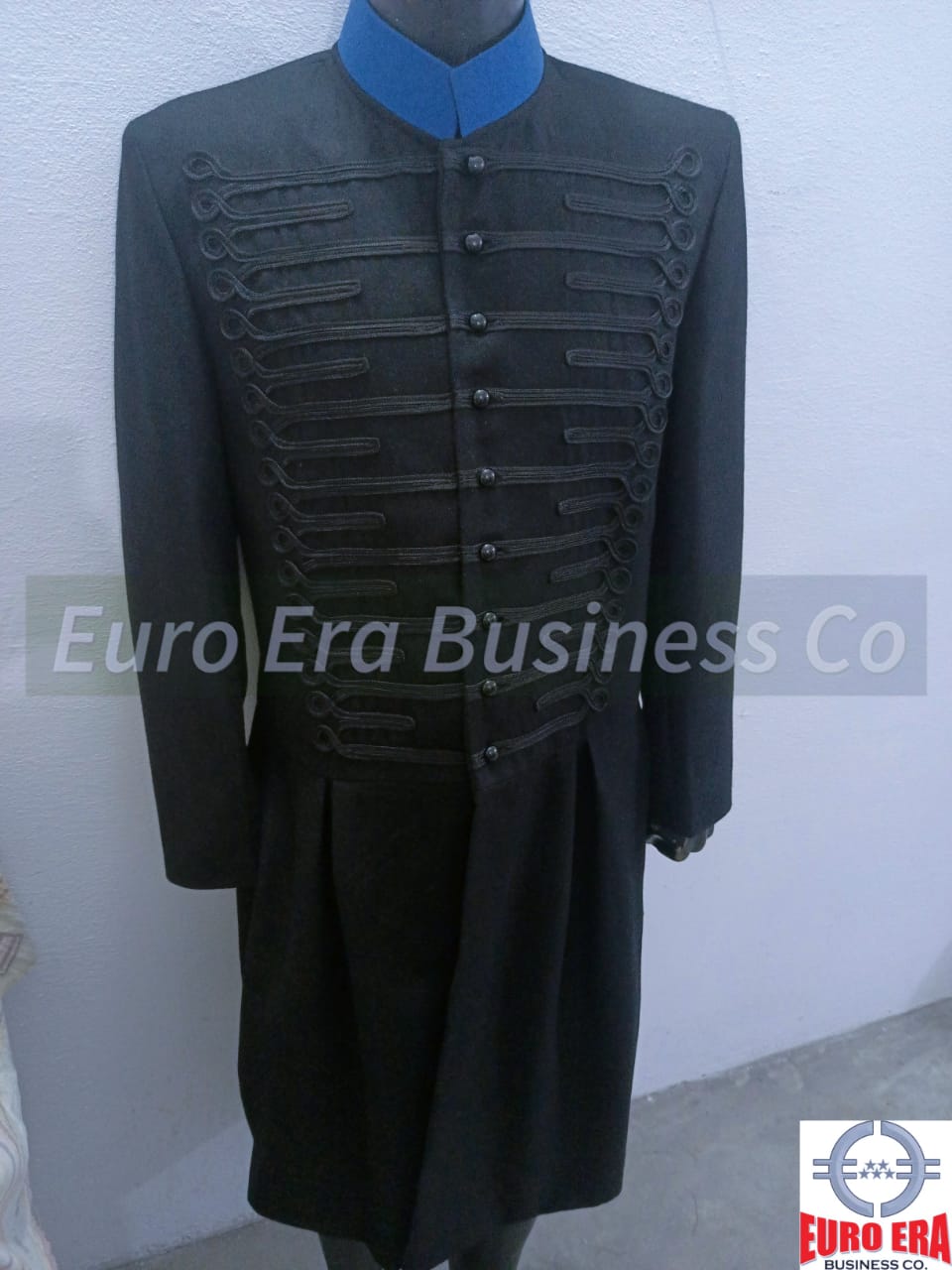 Napoleonic Brunswick Hussar of Death officer Military Hussar Frock Jacket