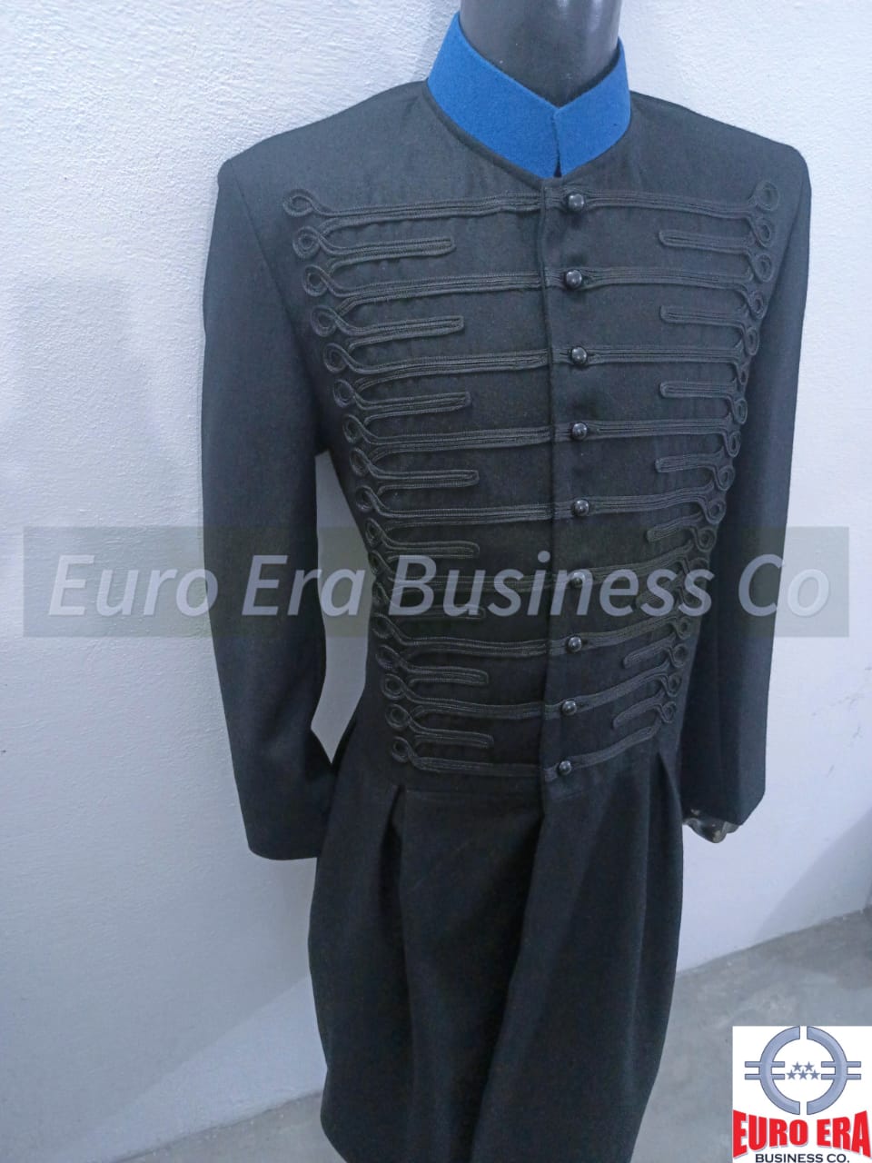 Napoleonic Brunswick Hussar of Death officer Military Hussar Frock Jacket