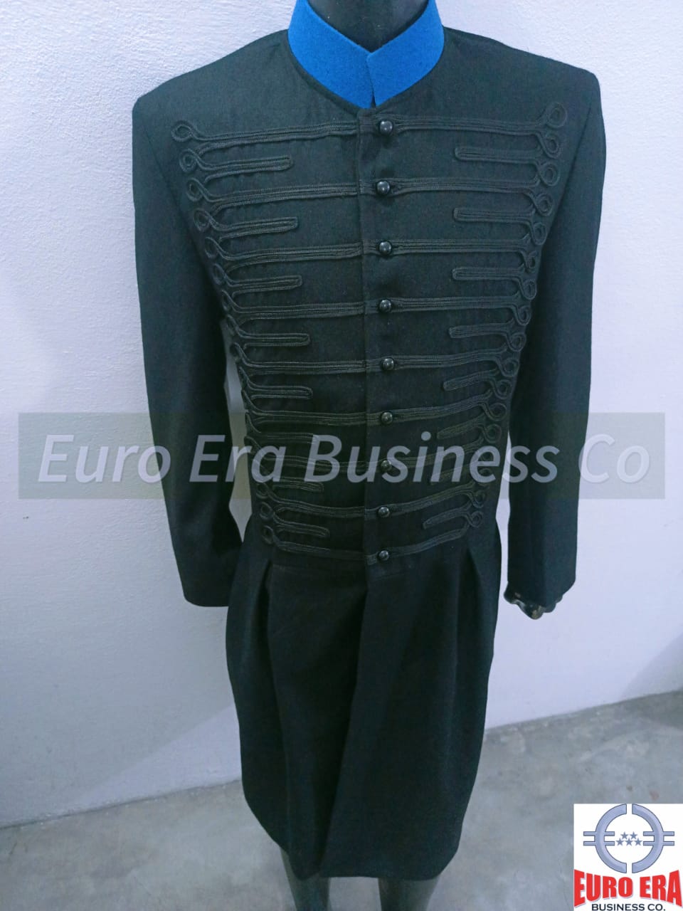 Napoleonic Brunswick Hussar of Death officer Military Hussar Frock Jacket