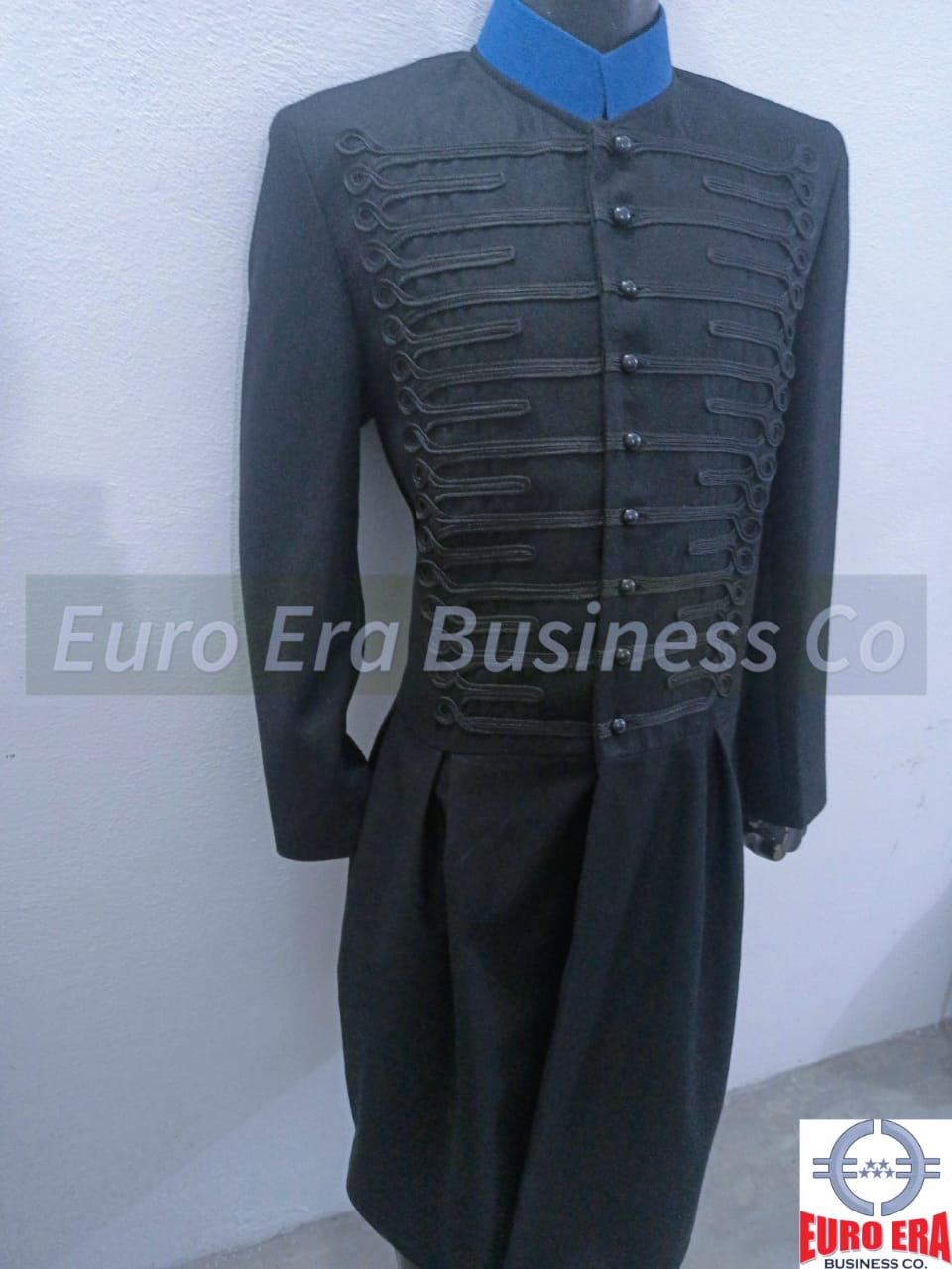 Napoleonic Brunswick Hussar of Death officer Military Hussar Frock Jacket