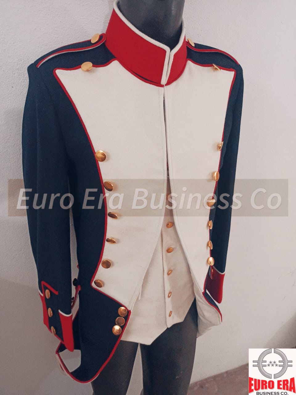 Napoleonic 1st Empire French Line infantry rifleman revolution Frock Coat & Vest