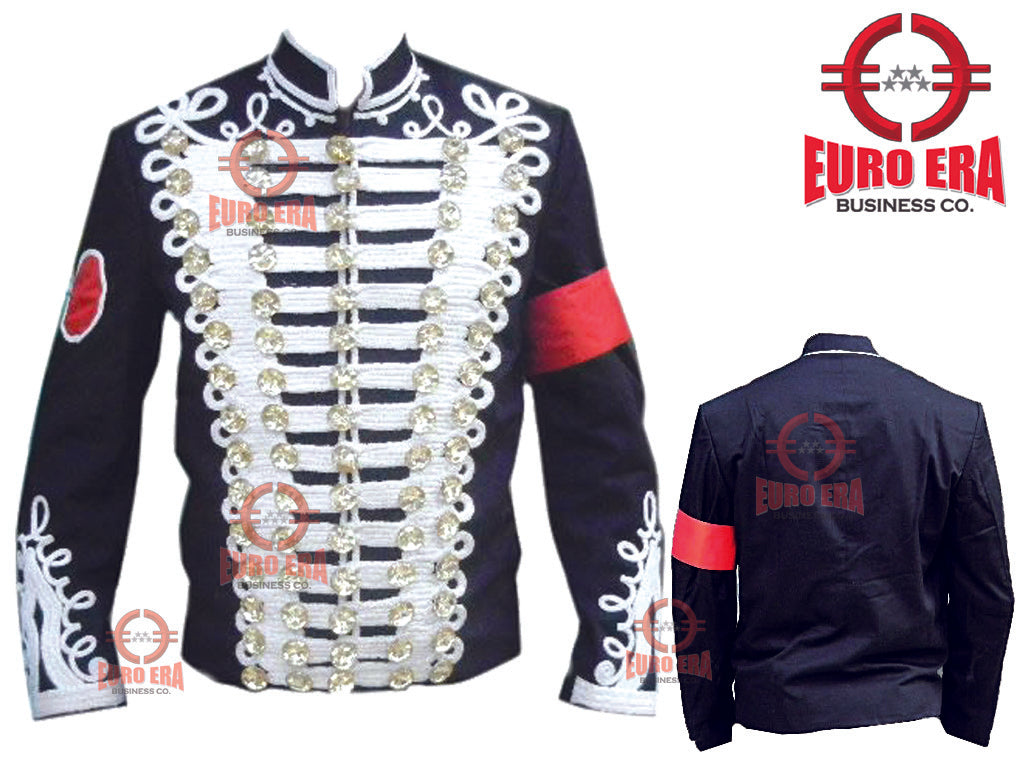 New Michael Jackson Award Show Hussars Military Tunic Jacket