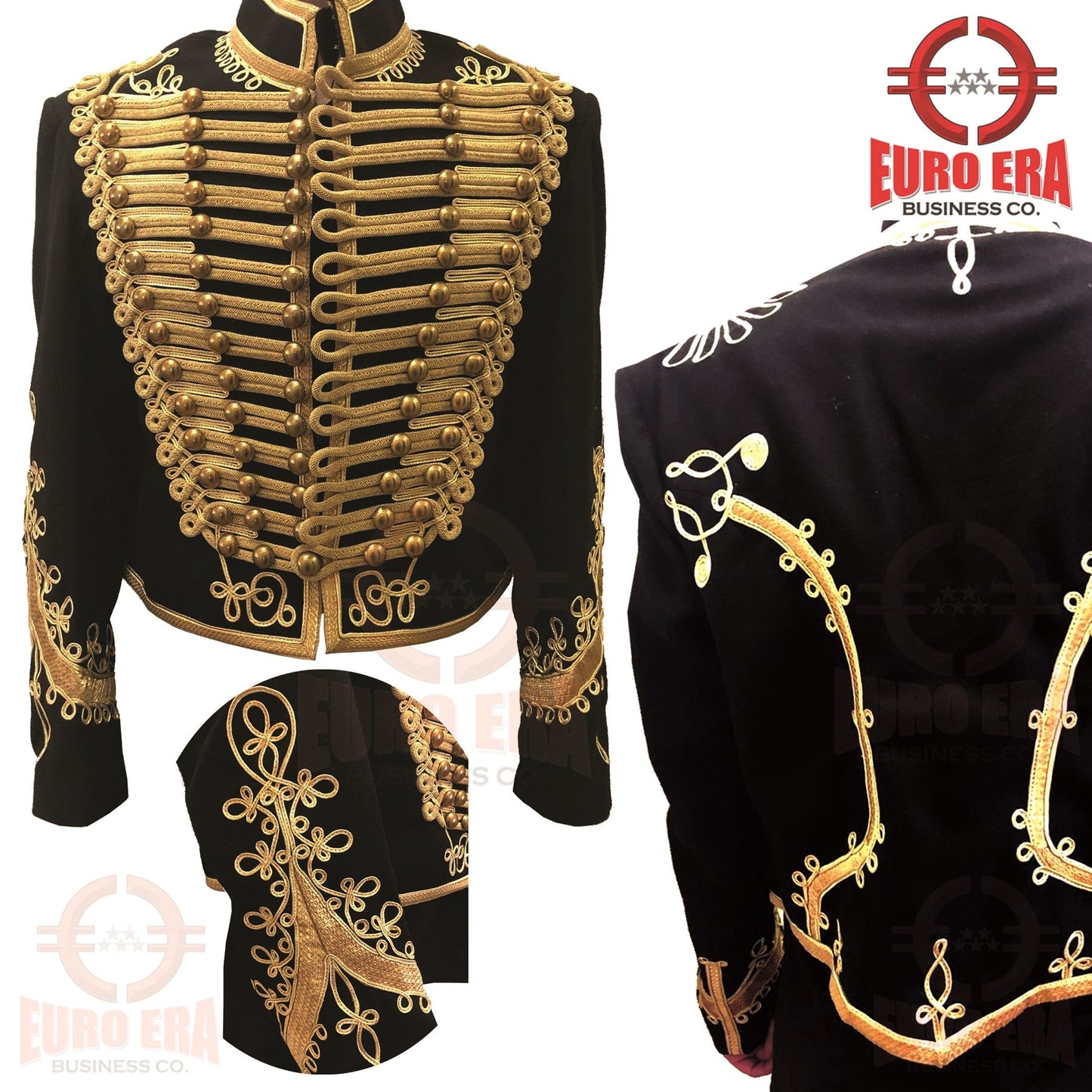 Adam Ant Husaren-Militärjacke Adam Ant Hussars Military Jacket