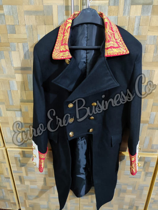 Napoleonic 1st Empire General Division Revolution Frock coat jacket