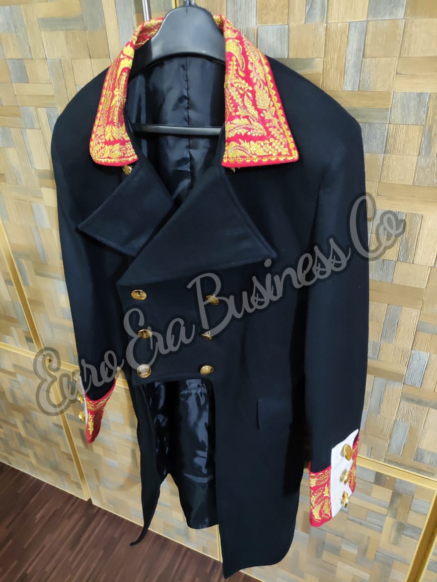 Napoleonic 1st Empire General Division Revolution Frock coat jacket