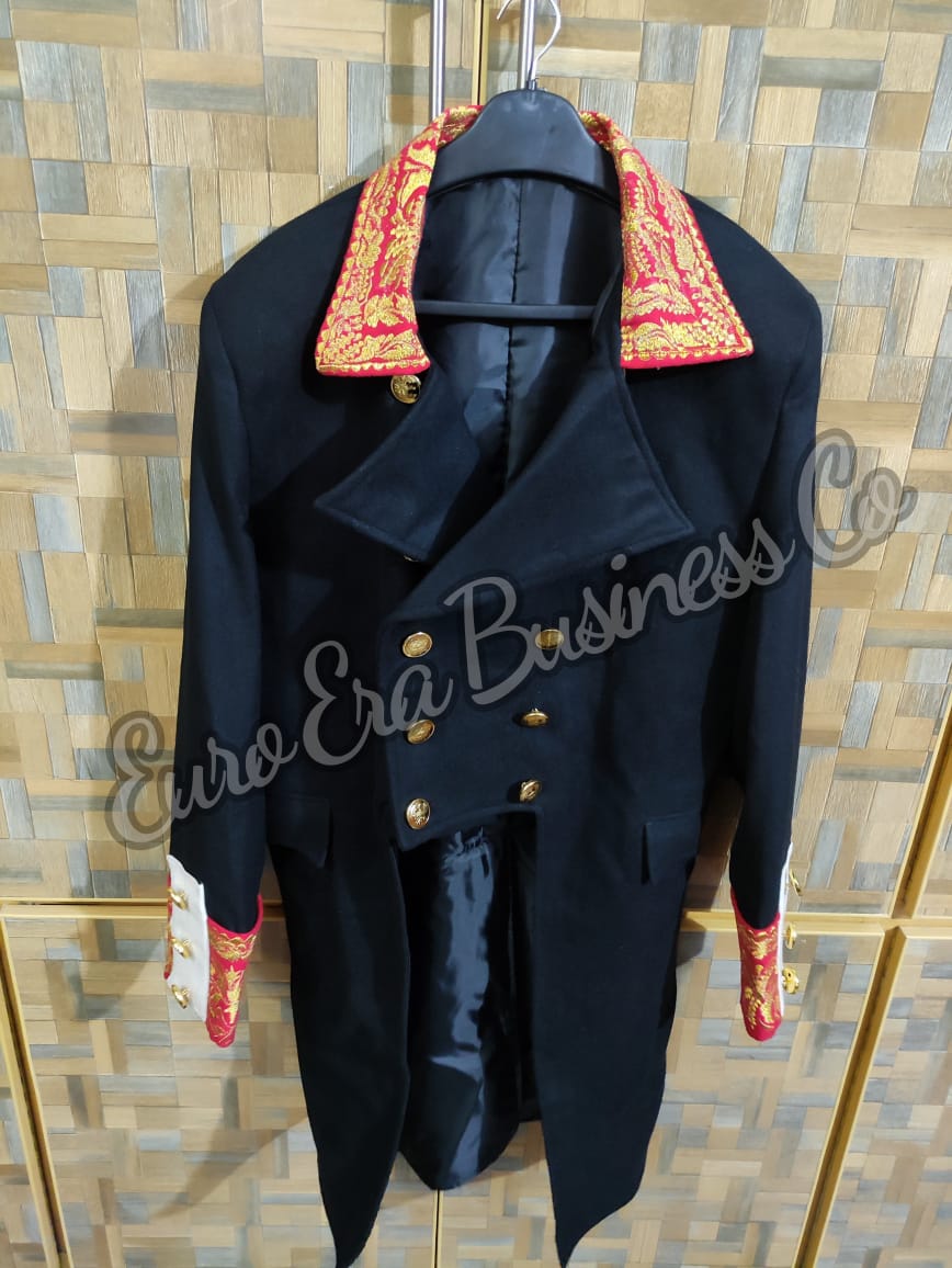 Napoleonic 1st Empire General Division Revolution Frock coat jacket