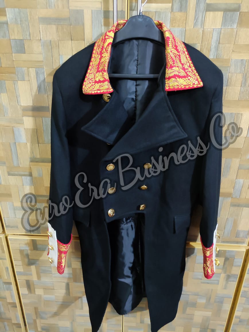 Napoleonic 1st Empire General Division Revolution Frock coat jacket