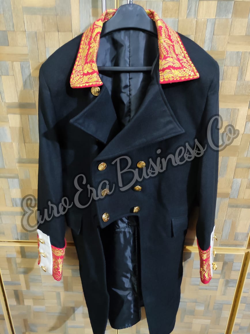 Napoleonic 1st Empire General Division Revolution Frock coat jacket