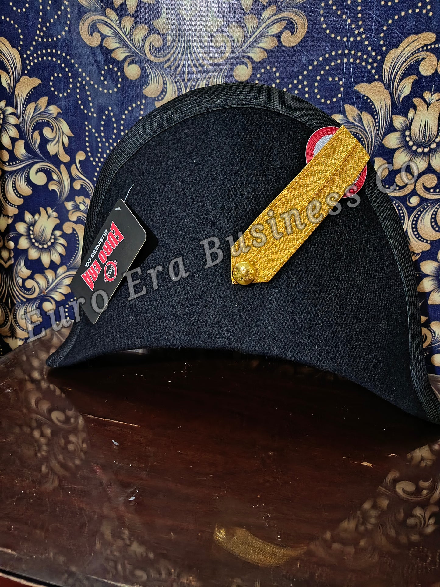 New Napoleonic 1st Empire Military Officer Bicorn Hat