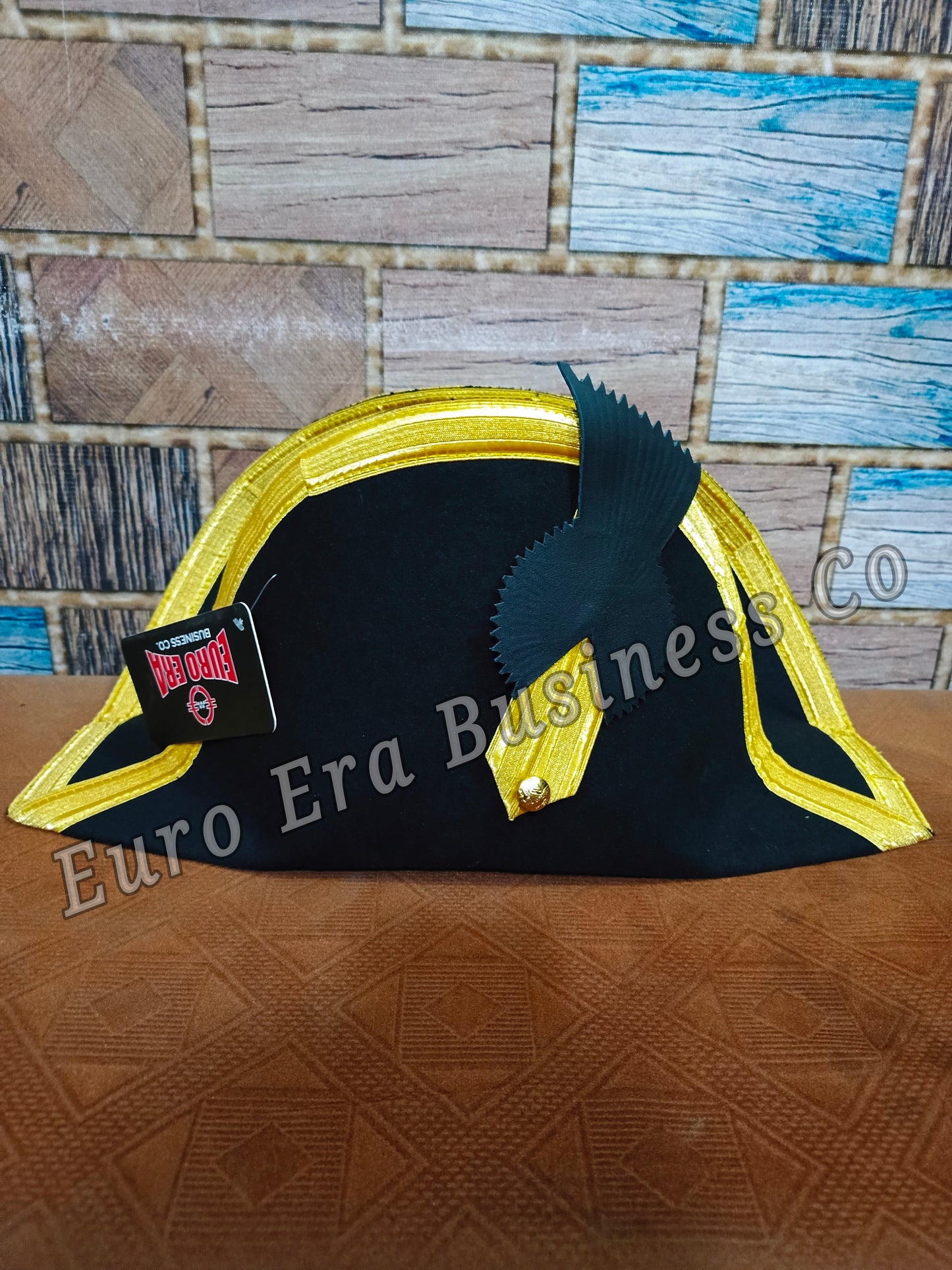 New Napoleonic 1st Empire NAVY Military Officer Bicorn Hat