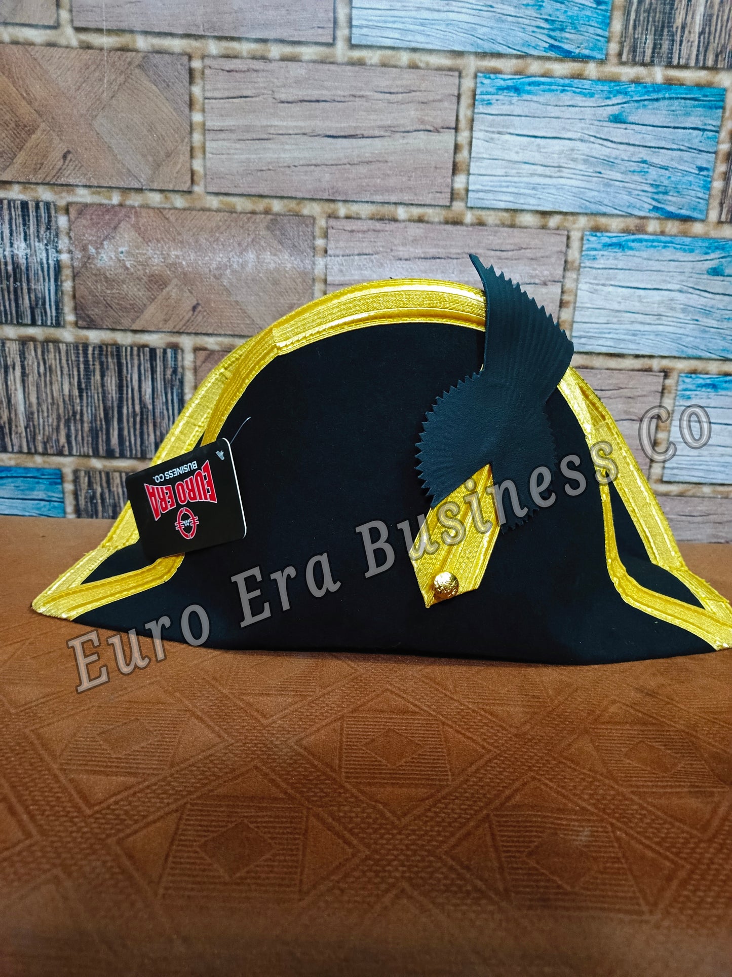 New Napoleonic 1st Empire NAVY Military Officer Bicorn Hat