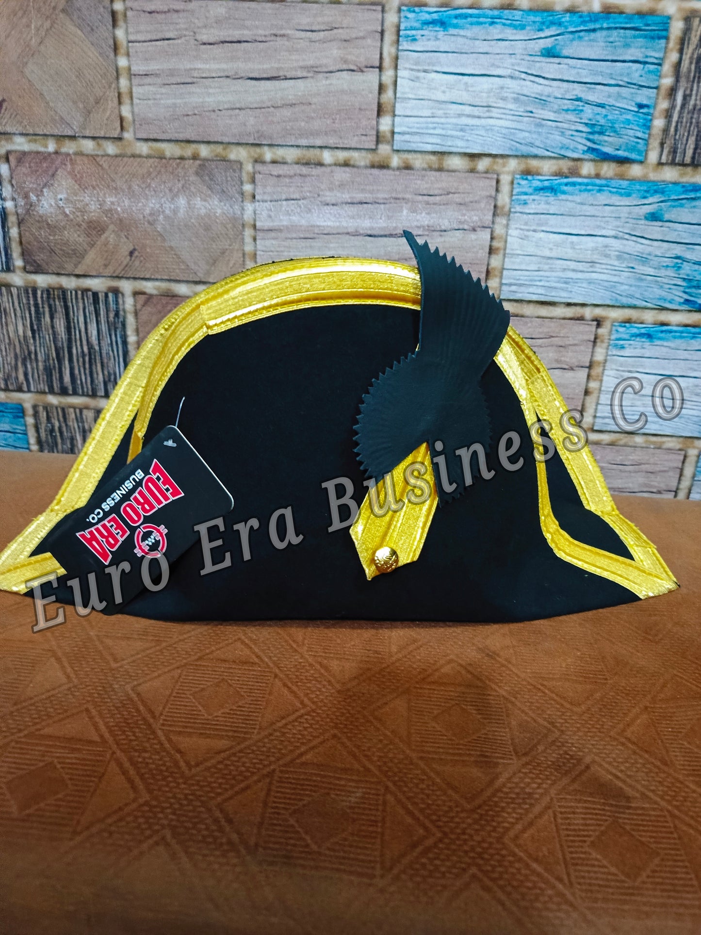 New Napoleonic 1st Empire NAVY Military Officer Bicorn Hat