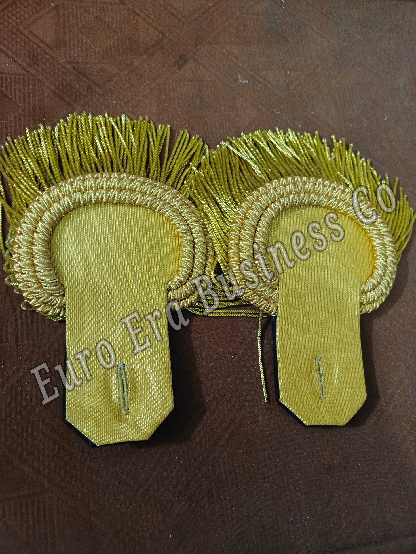 Napoleonic Civil War Military Uniforms officer epaulettes with bullion wire Fringes