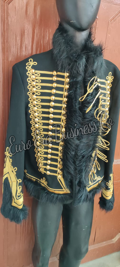 Napoleonic Lieutenant Of 7th Hussars Military Tunic Pelisse Jacket