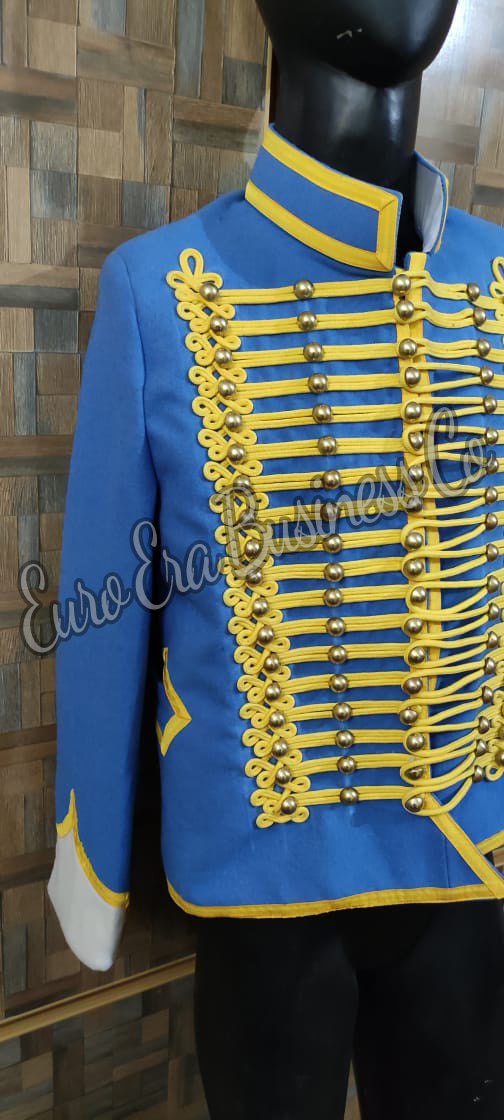 Napoleonic Light Cavalry Captain 5th Hussars Military Tunic Pelisse Jacket