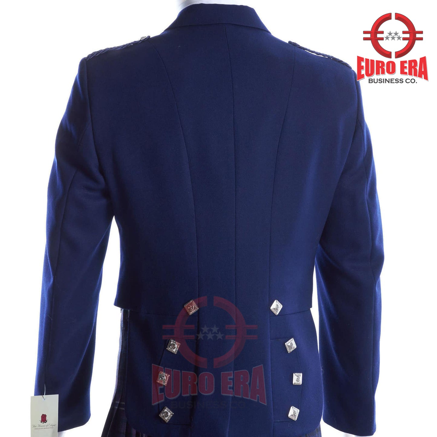 New Scottish Prince Charlie Jacket and waistcoat 100% Wool