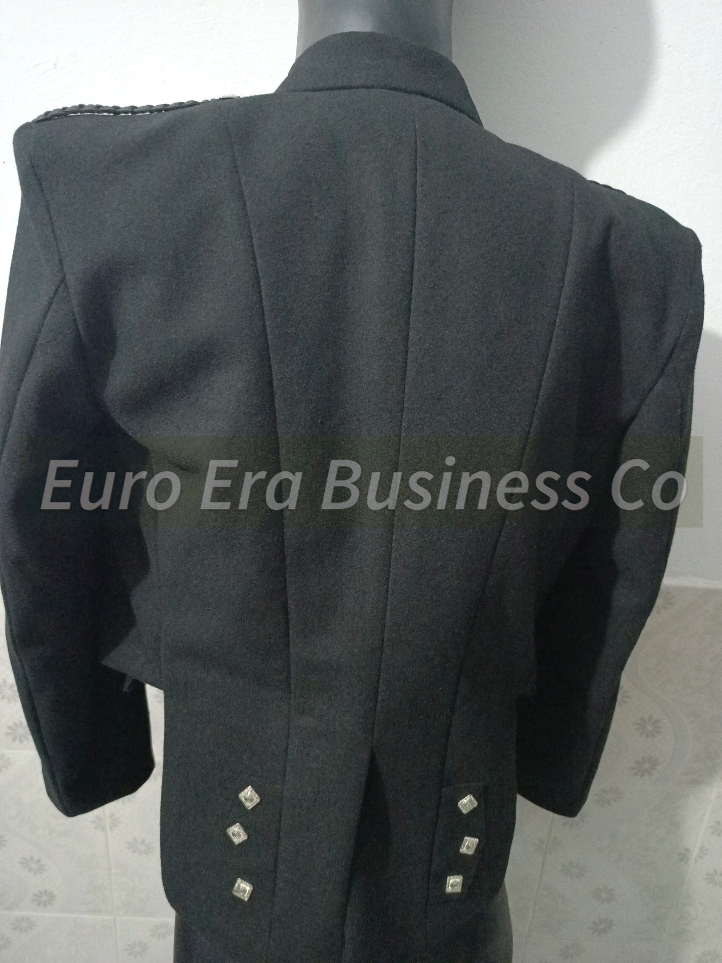 New Scottish Prince Charlie Jacket and waistcoat 100% Wool