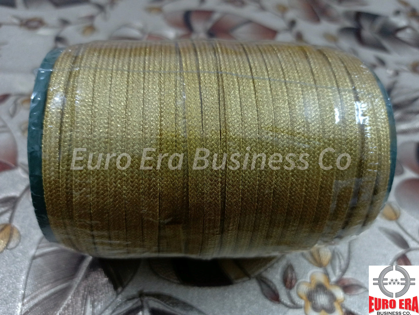 100 Meter 5mm Artillery Metal Wire Lace Double Vellum Gilt Metal Wire Lace