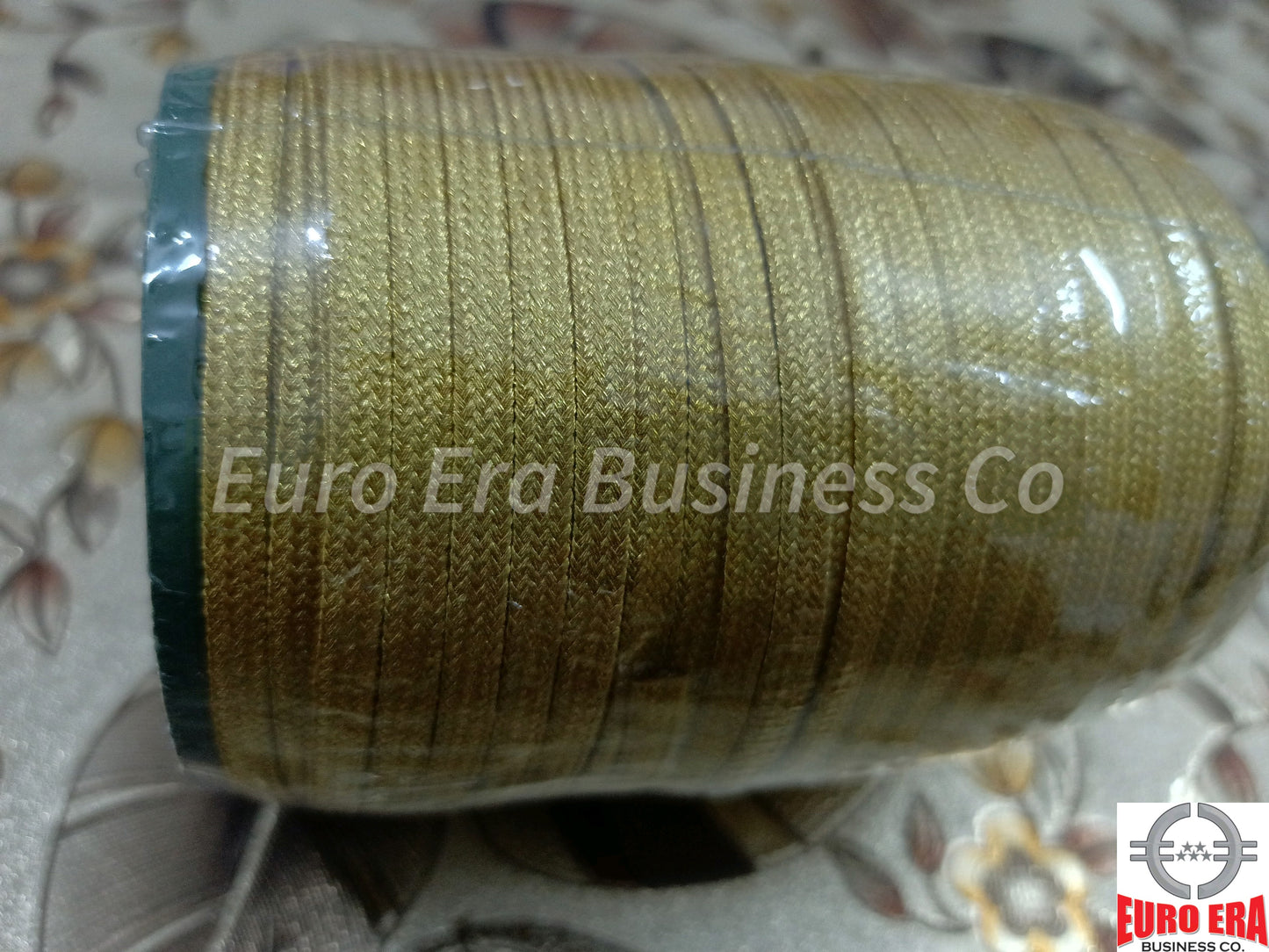 100 Meter 5mm Artillery Metal Wire Lace Double Vellum Gilt Metal Wire Lace