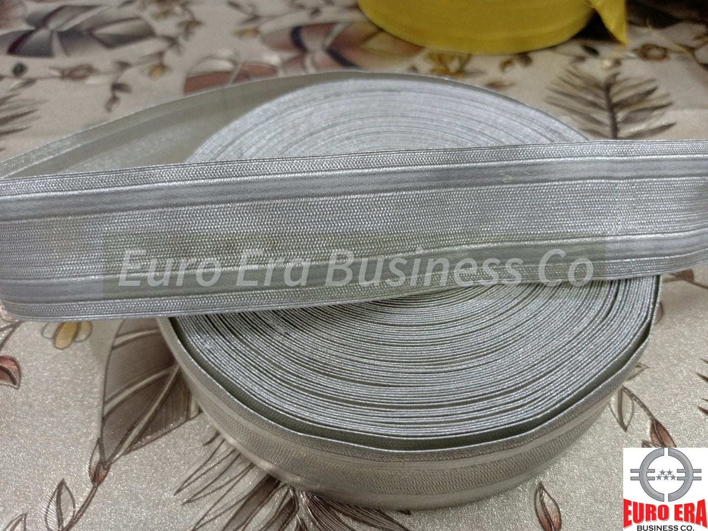 100 Meter Naval Silver Metallic Wire Lace Trim 25mm