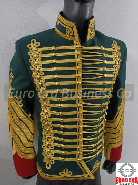 Dolman Colonel Hunter on horseback of the guard Hussar Military Tunic Jacket