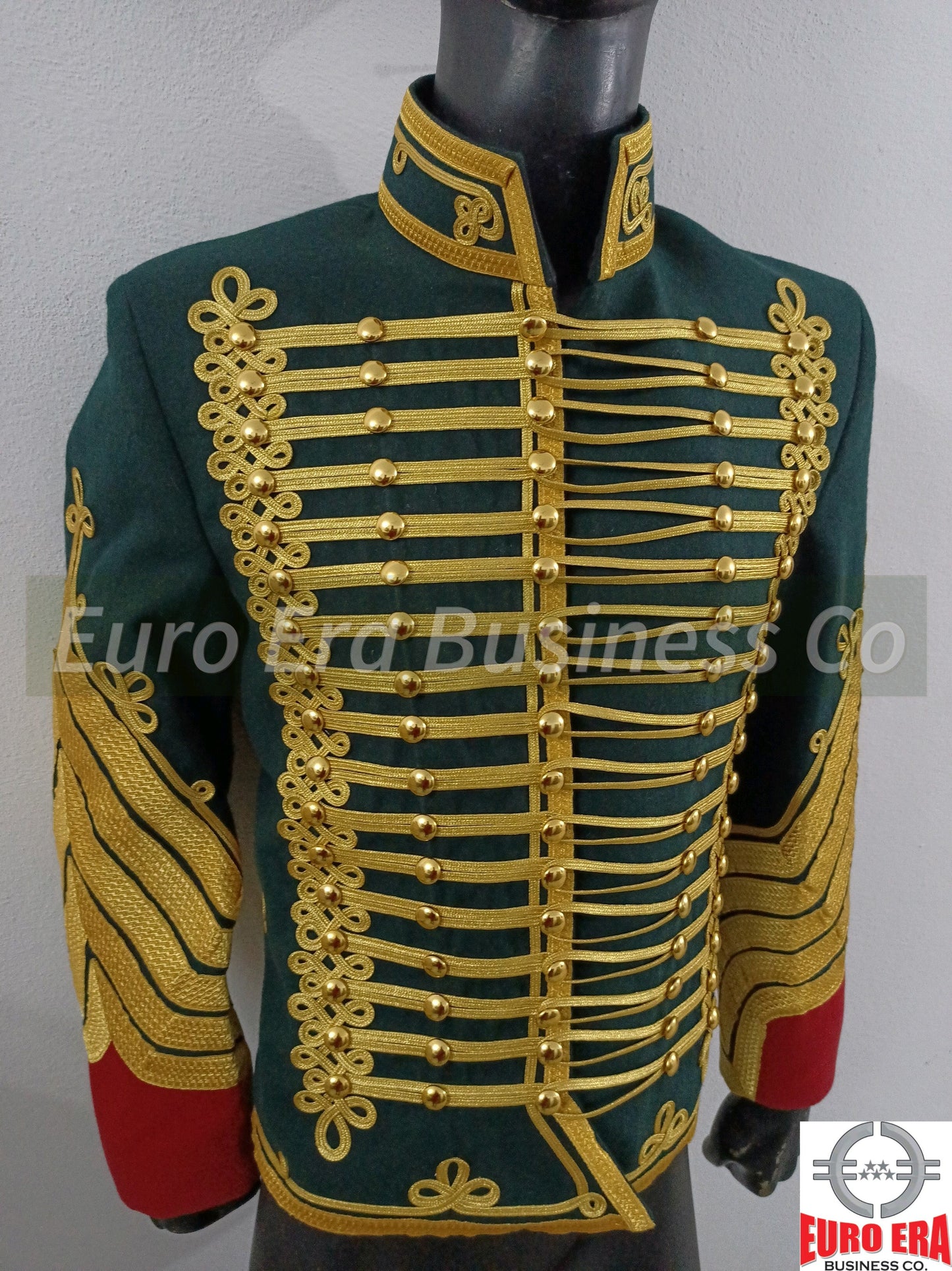 Dolman Colonel Hunter zu Pferd der Garde Husaren-Militär-Tunika-Jacke