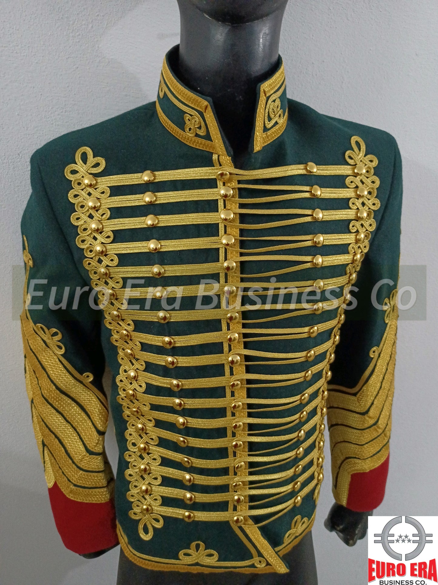 Dolman Colonel Hunter on horseback of the guard Hussar Military Tunic Jacket