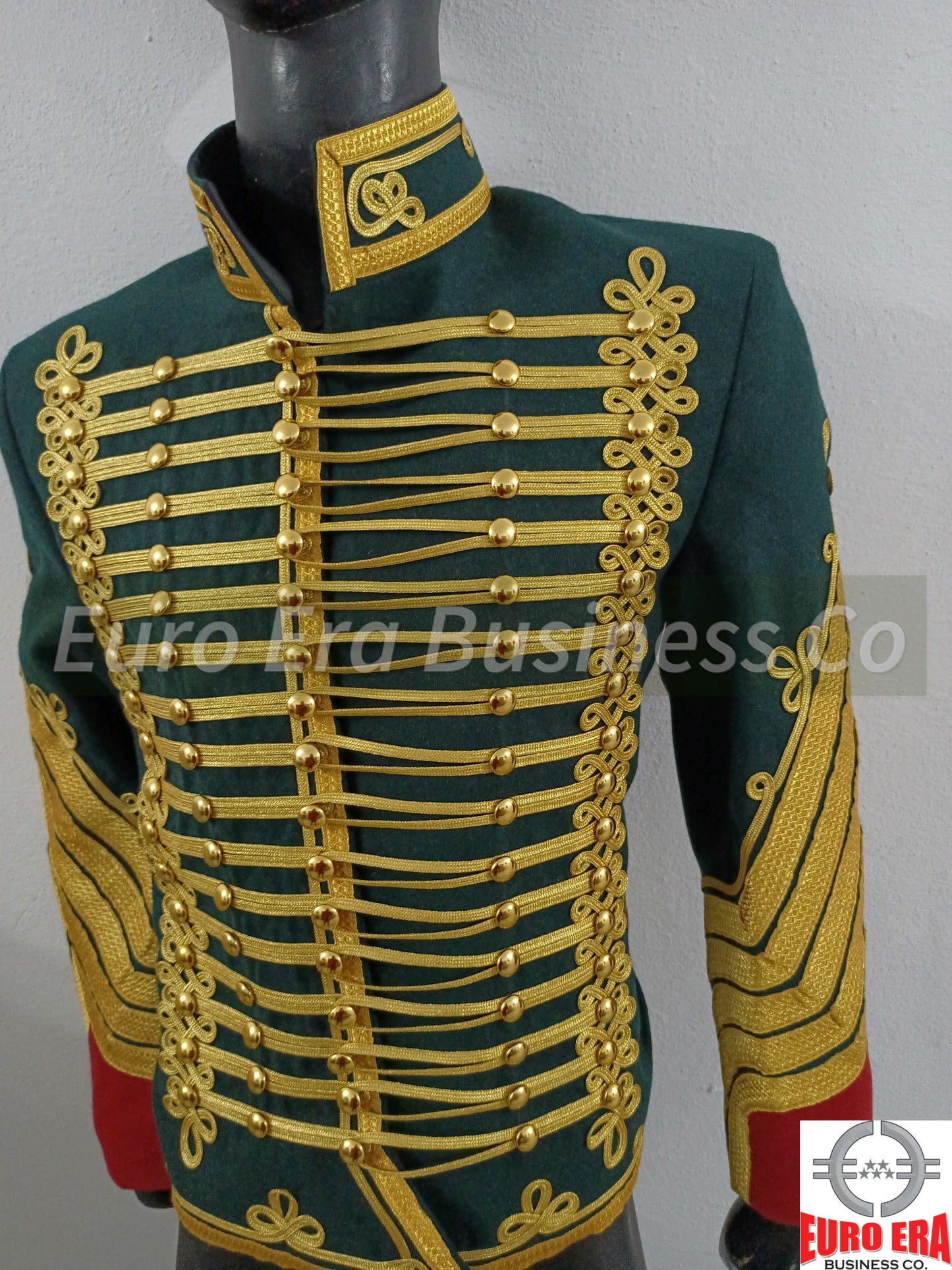 Dolman Colonel Hunter on horseback of the guard Hussar Military Tunic Jacket