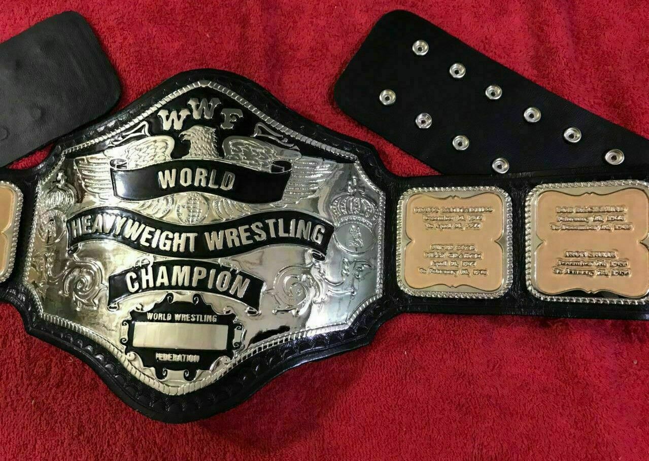 Custom WWF Hulk Hogan 84 Wrestling championship belt 2mm 4mm brass/ zinc