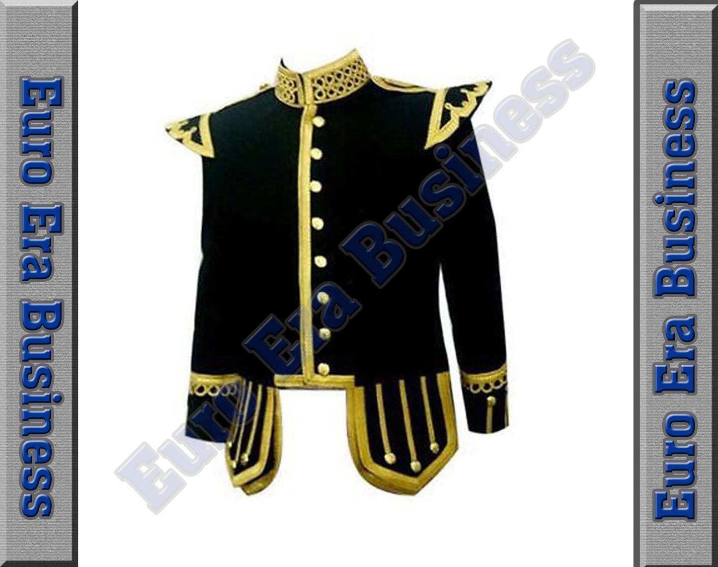 New Great Highlander Scottish Military Piper Drummer Doublet Jacket