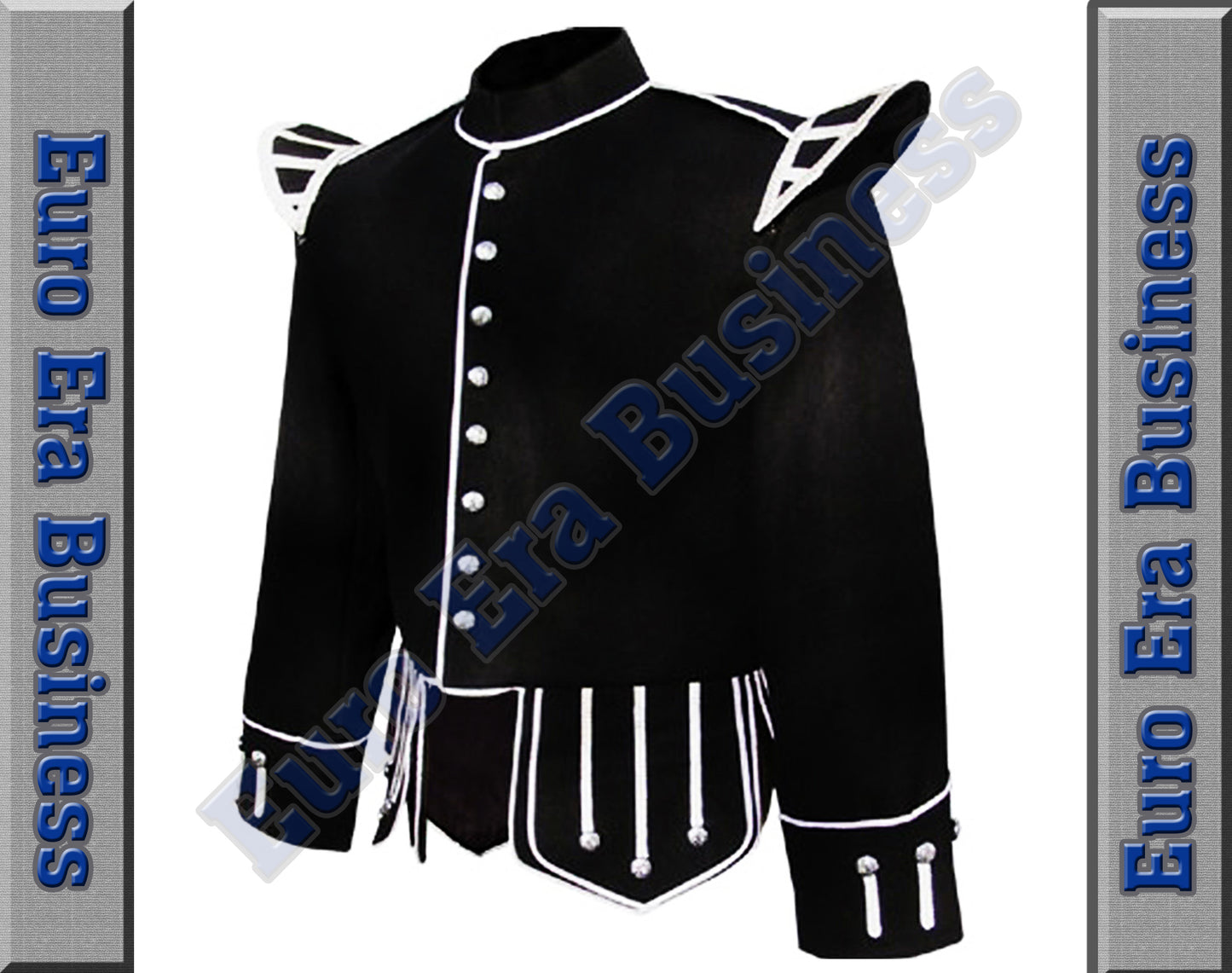 New Great Highlander Scottish Military Piper Drummer Doublet Jacket