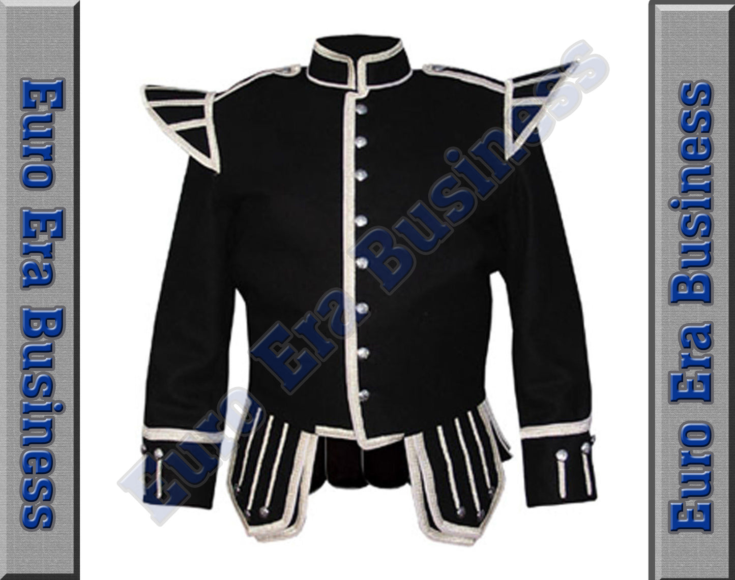 New Great Highlander Scottish Military Piper Drummer Doublet Jacket