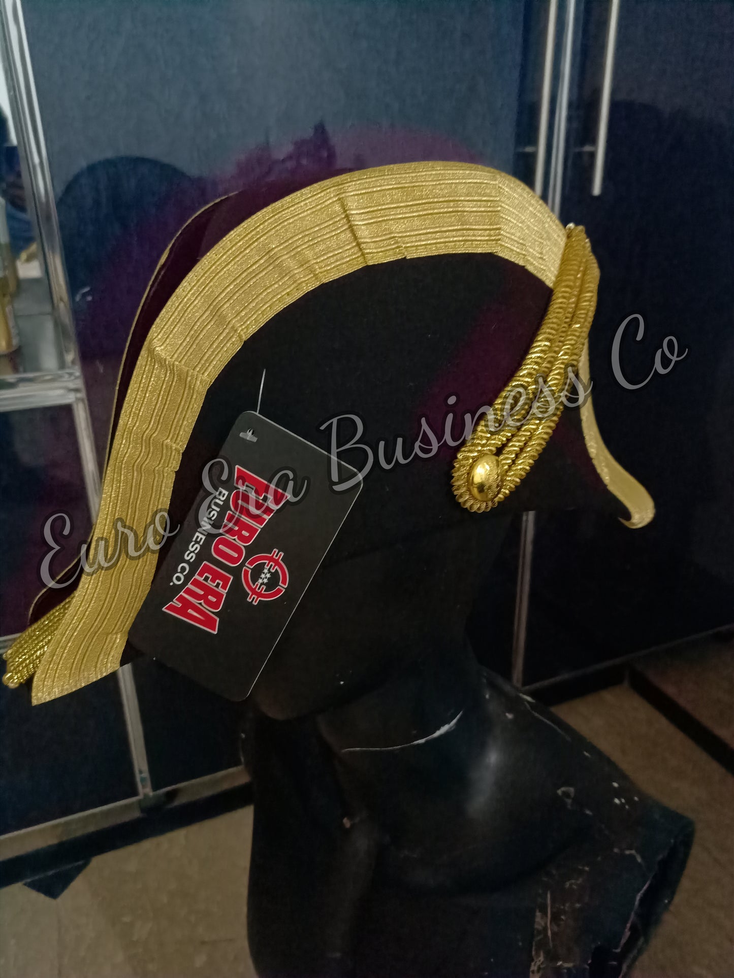 Napoleonic 17th 18th century British Navy General Officers Bicorn Hat