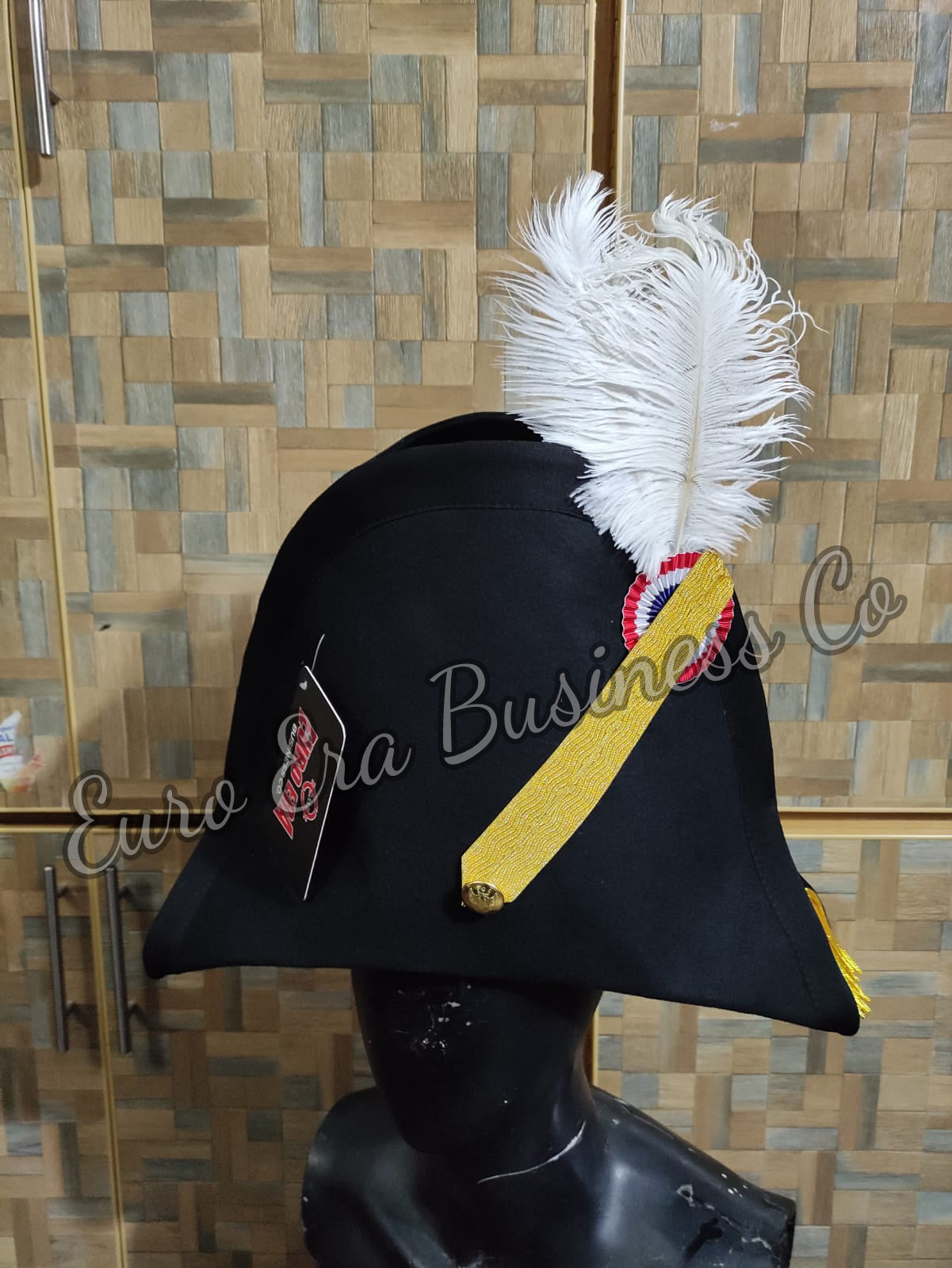 Napoleonic 17th 18th century French Prussian Officers Bicorn Hat