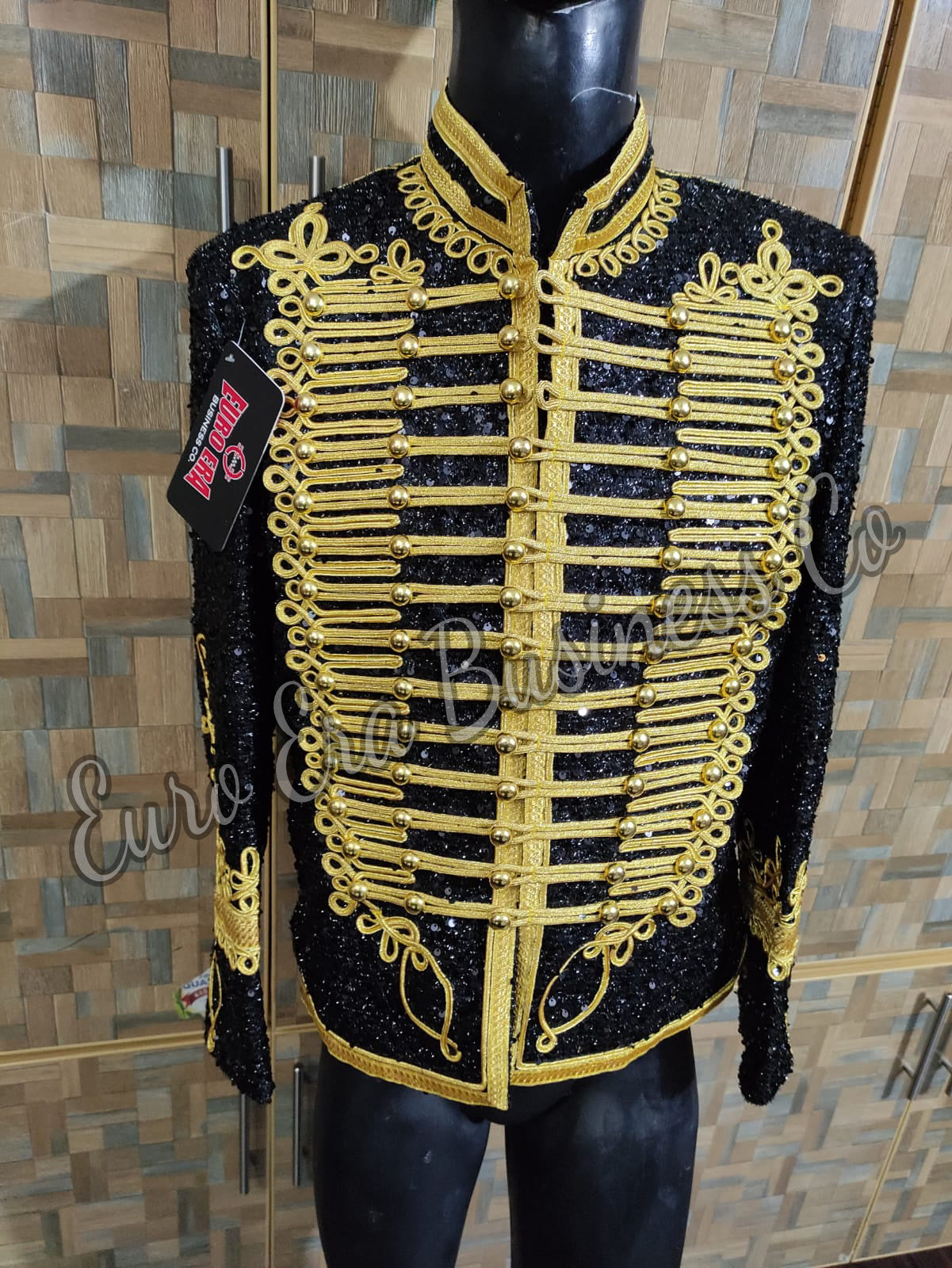 Adam Ant Hussars Military Jacket , British 11th Hussars Jacket