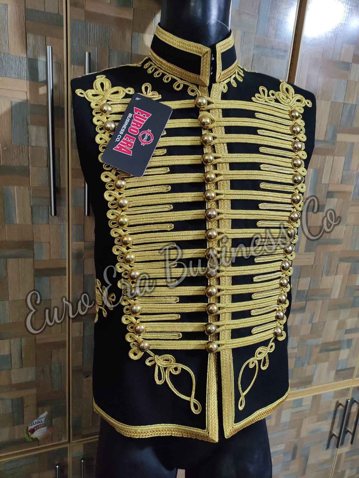 Napoleonic 11th Military Hussars Vest Waistcoat, Adam Ant Hussars Waistcoat