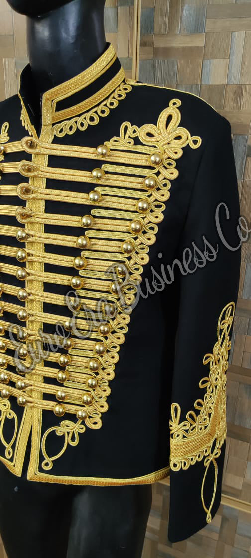 Napoleonische britische Adam Ant Hussars Militärjacke