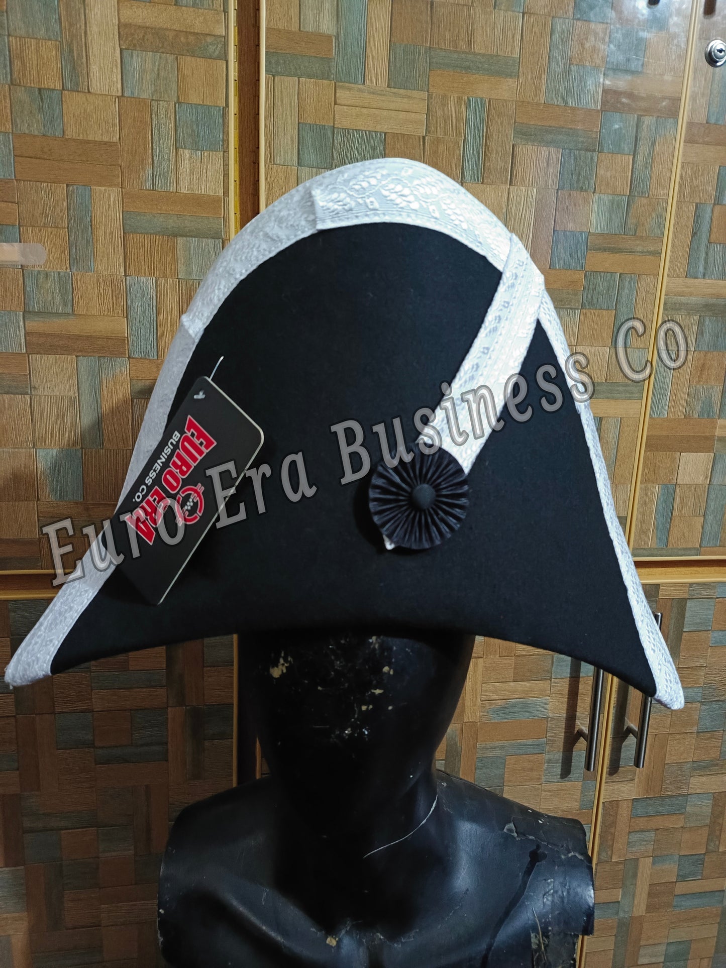 New French Prussian Military Officer Bicorn Hat