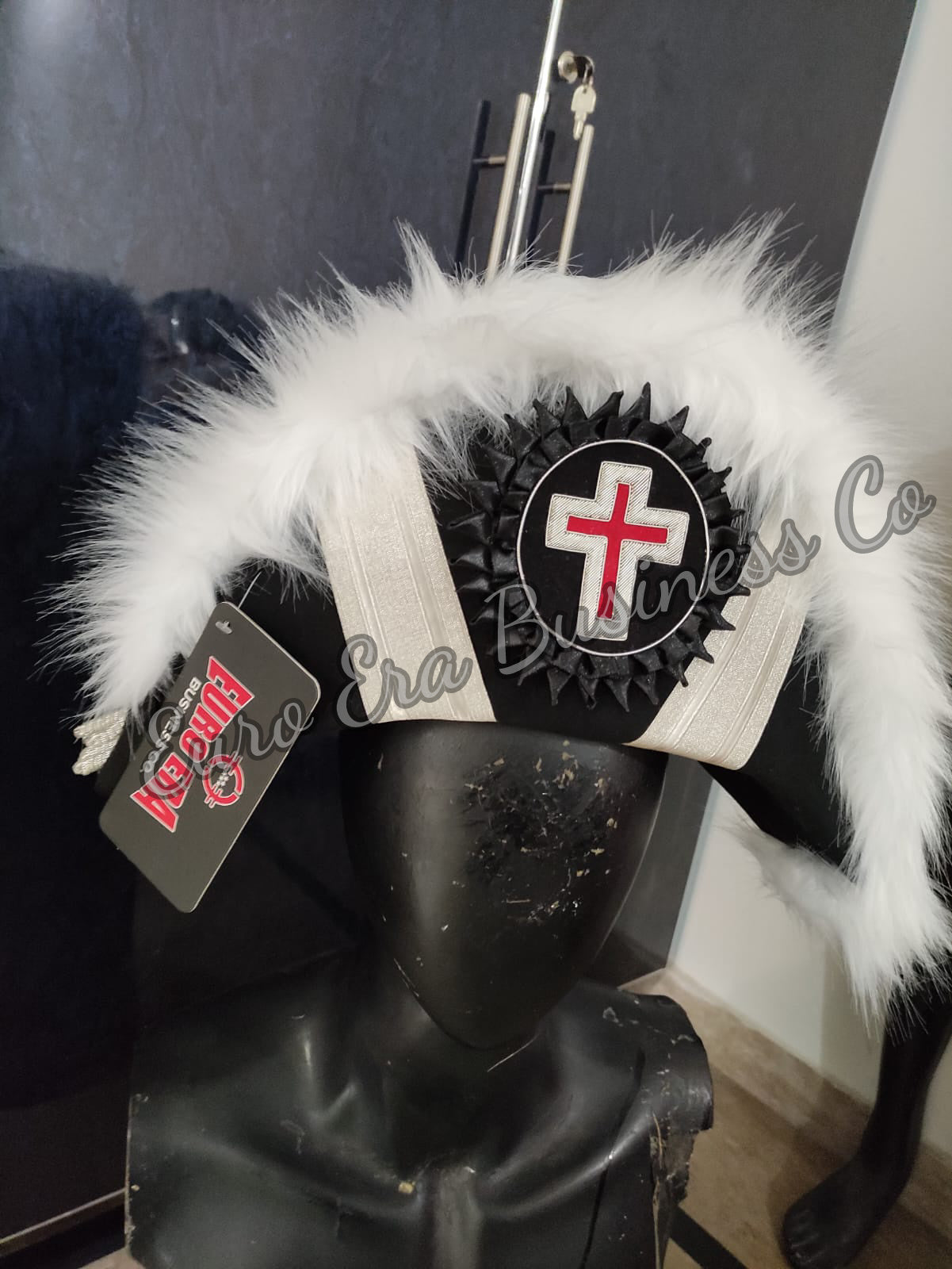 New Masonic Knight Templar Officers Bicorn Hat