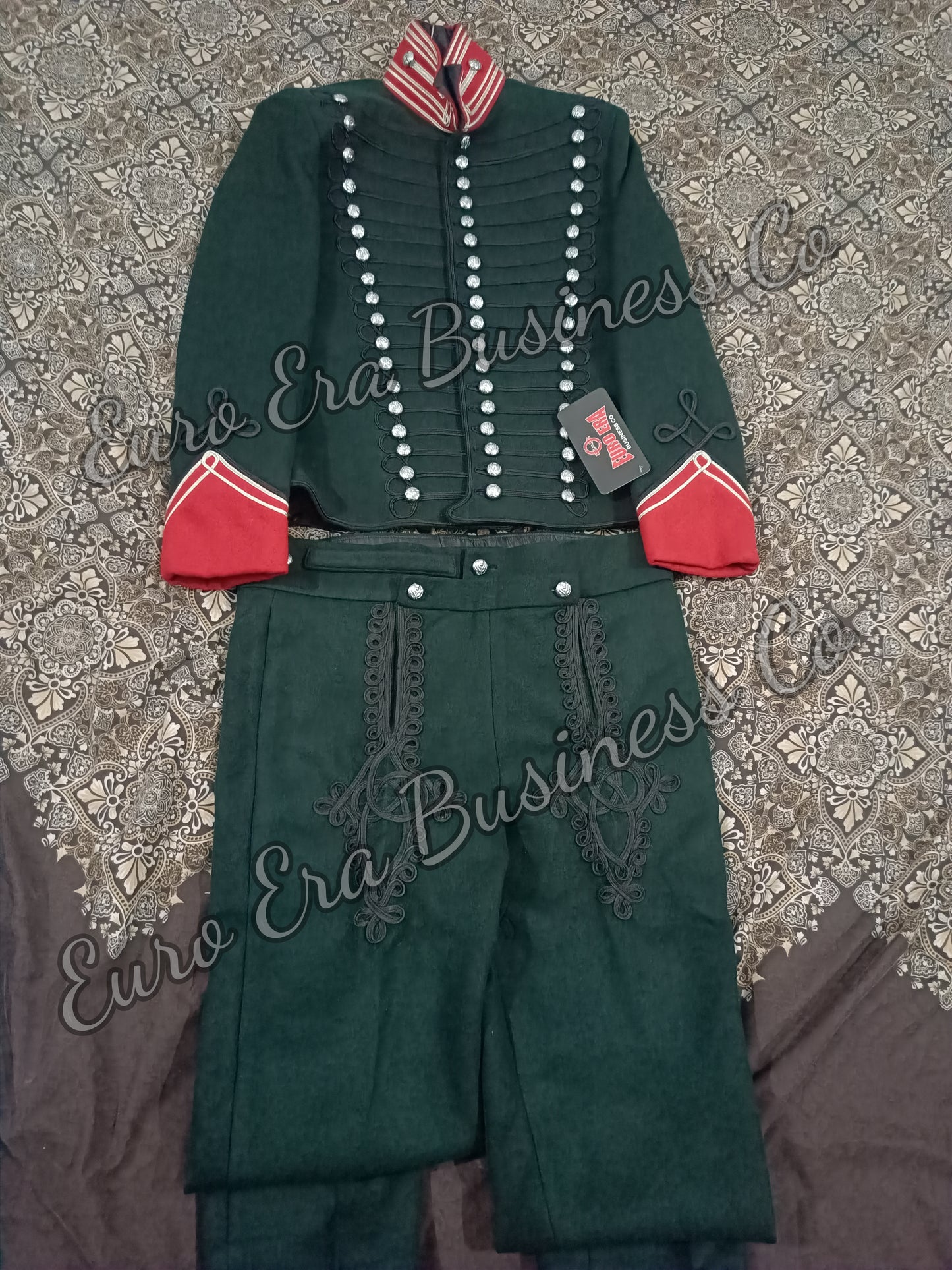 Napoleonic 60th Rifles Regt Officers Tunic Jacket & Pantaloons