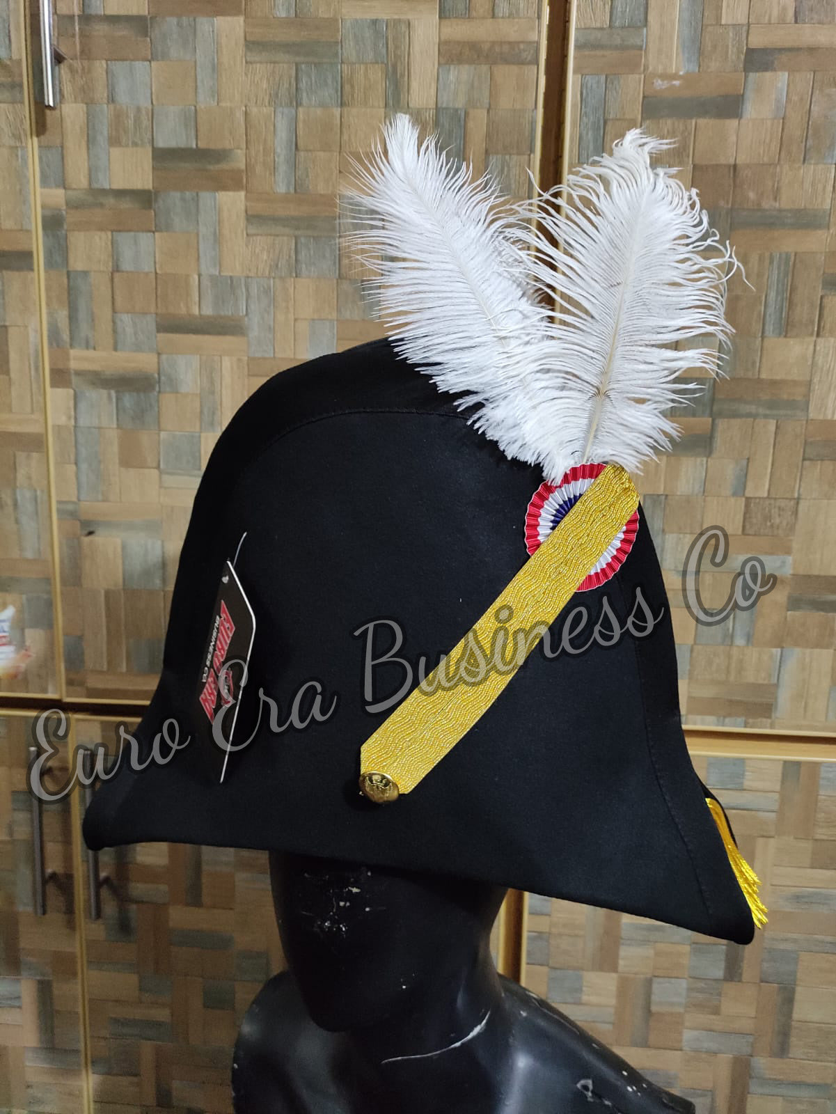 Napoleonic 17th 18th century French Prussian Officers Bicorn Hat