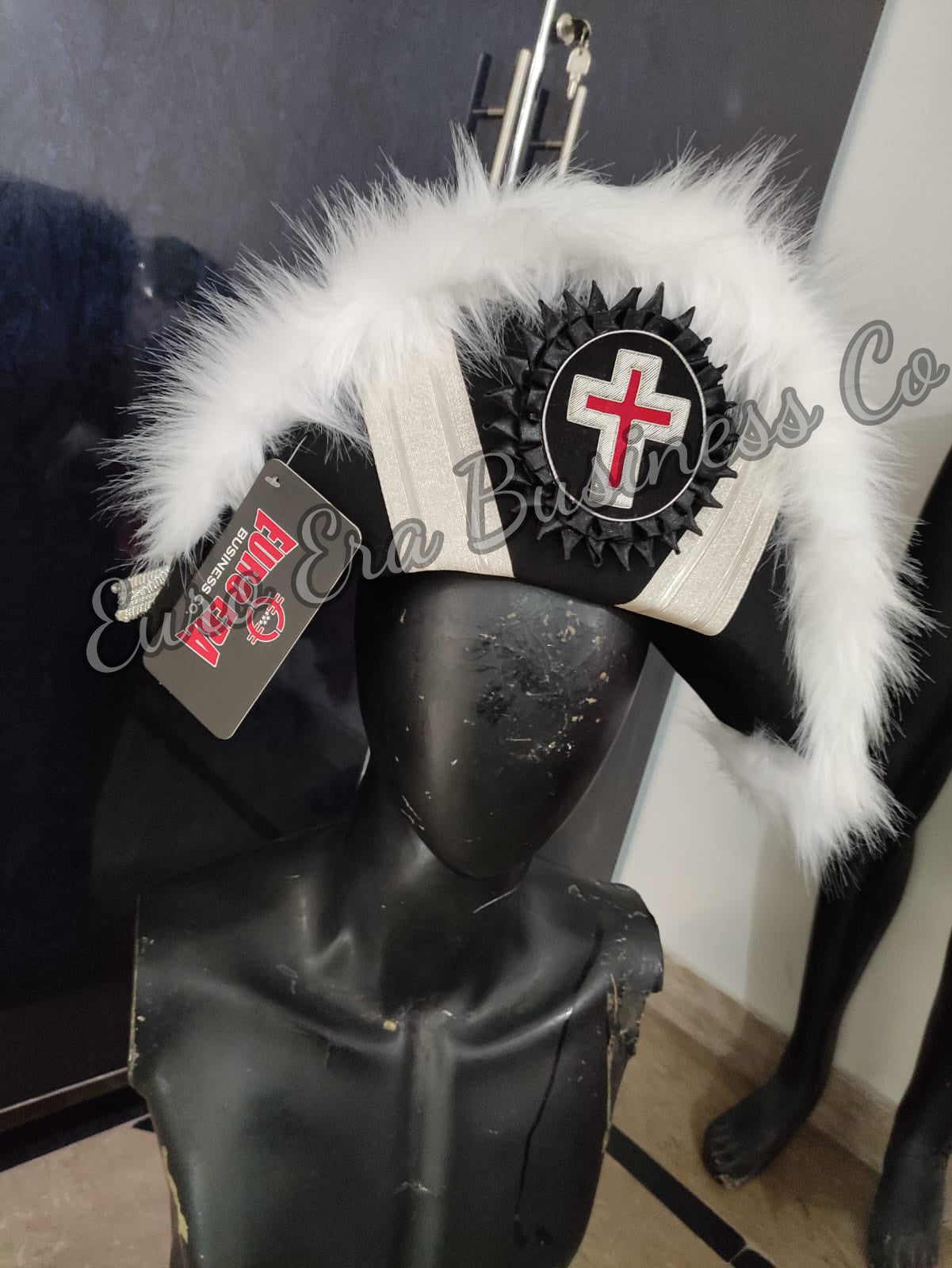 New Masonic Knight Templar Officers Bicorn Hat