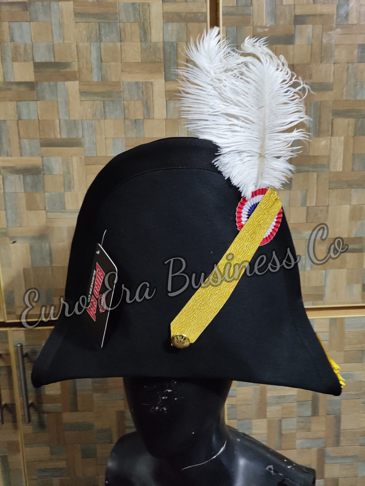 Napoleonic 17th 18th century French Prussian Officers Bicorn Hat