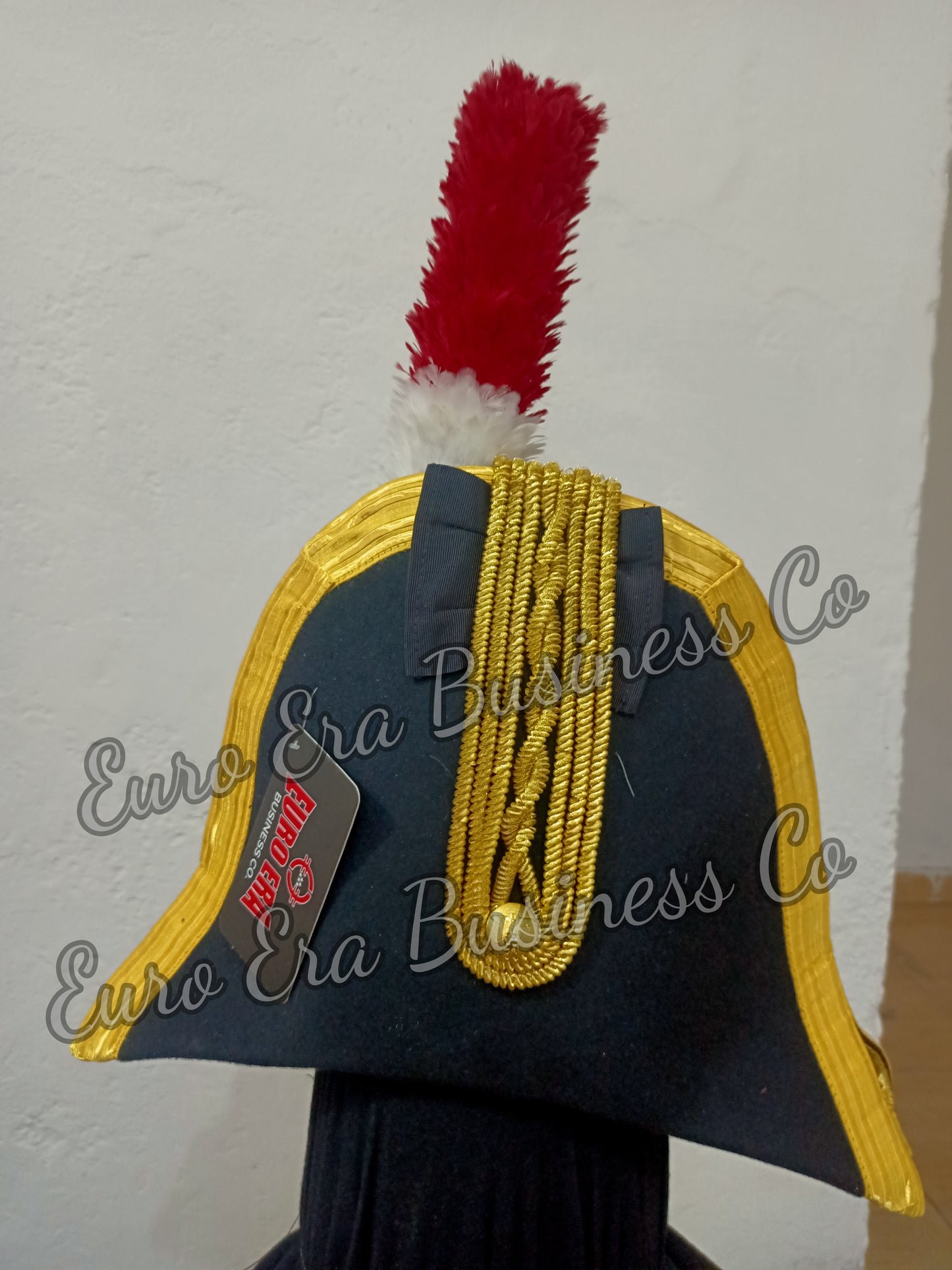 Napoleonic 17th 18th century British/Us General Senior Officers Bicorn Hat